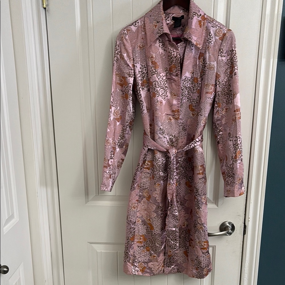 W.O.N.Y.  Pink Tapestry Coat